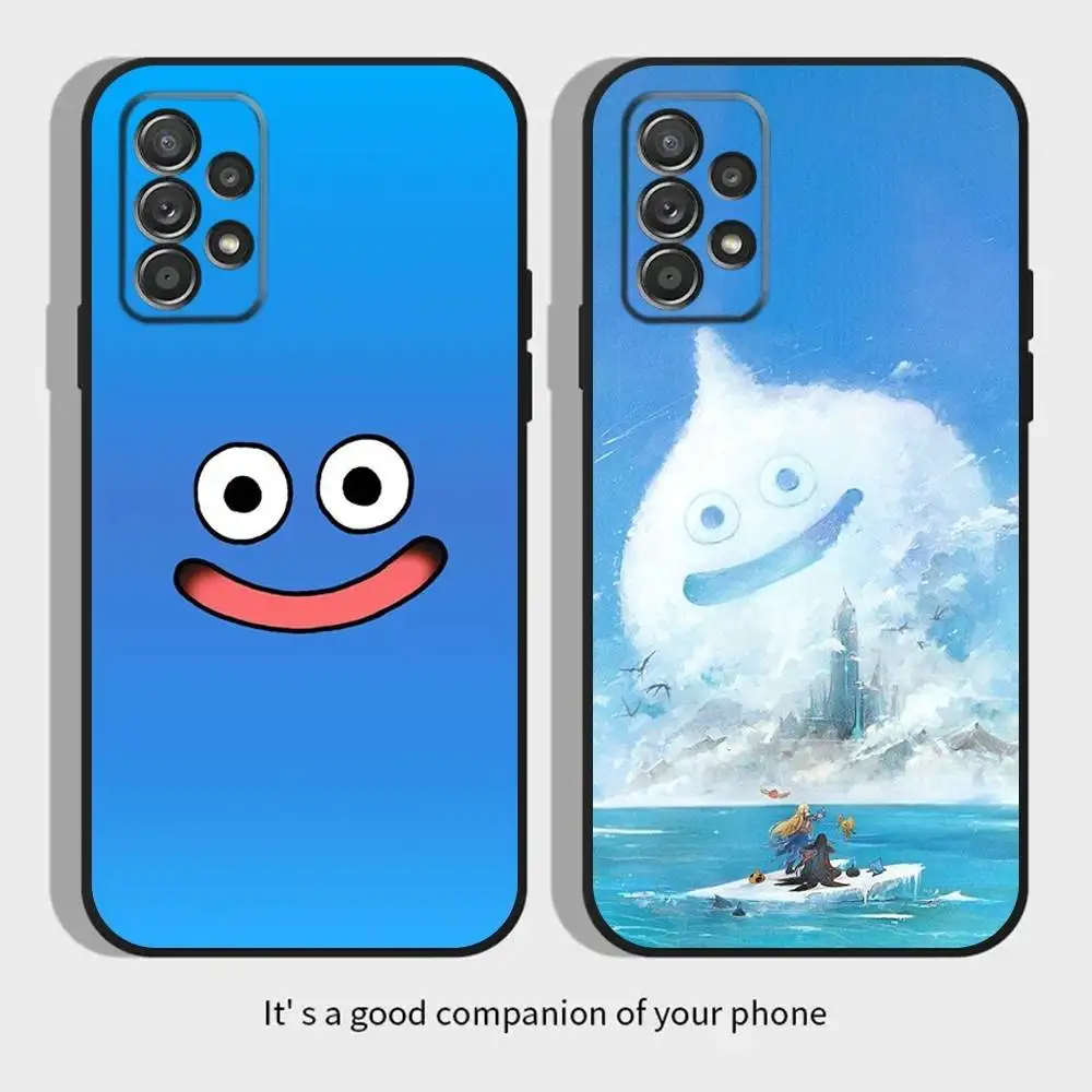 

D-Dragon Quest Slime Phone Case For Samsung S21,S22 Ultra,S20,S30 plus,S22 plus,S23,S30 ultra 5G Silicone Cover