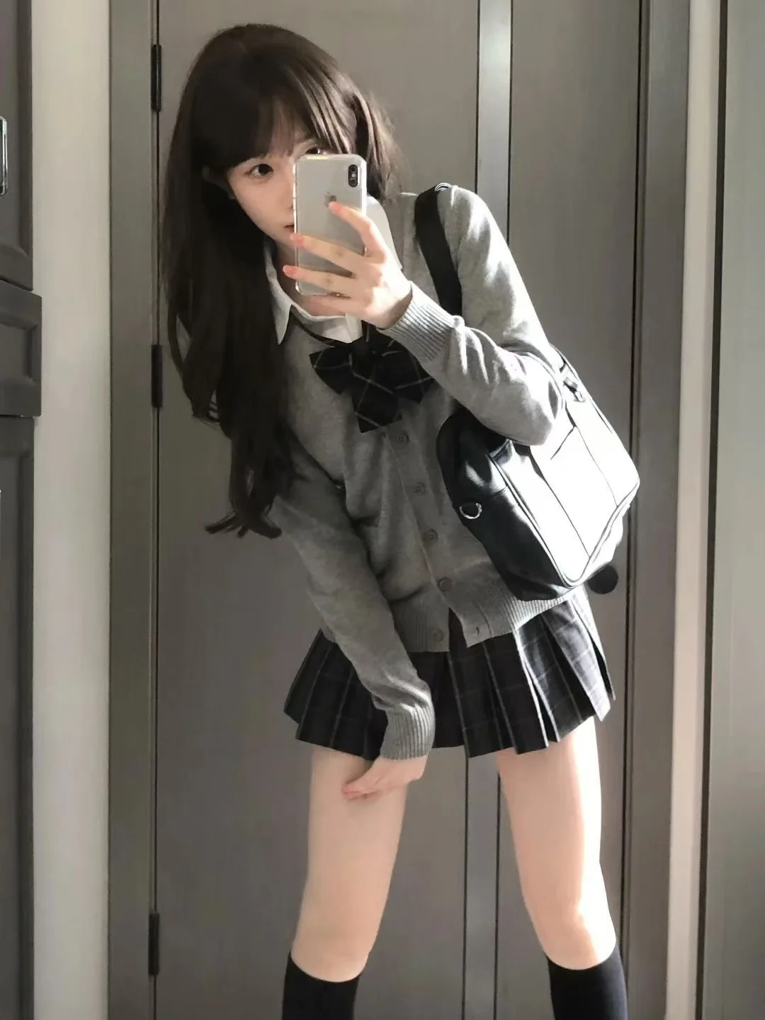 

Sweet Spicy ey Knitted Jk Sweater Women's Outerwear Cardigan Autumn College Sle orm Top Japanese School orm Sle
