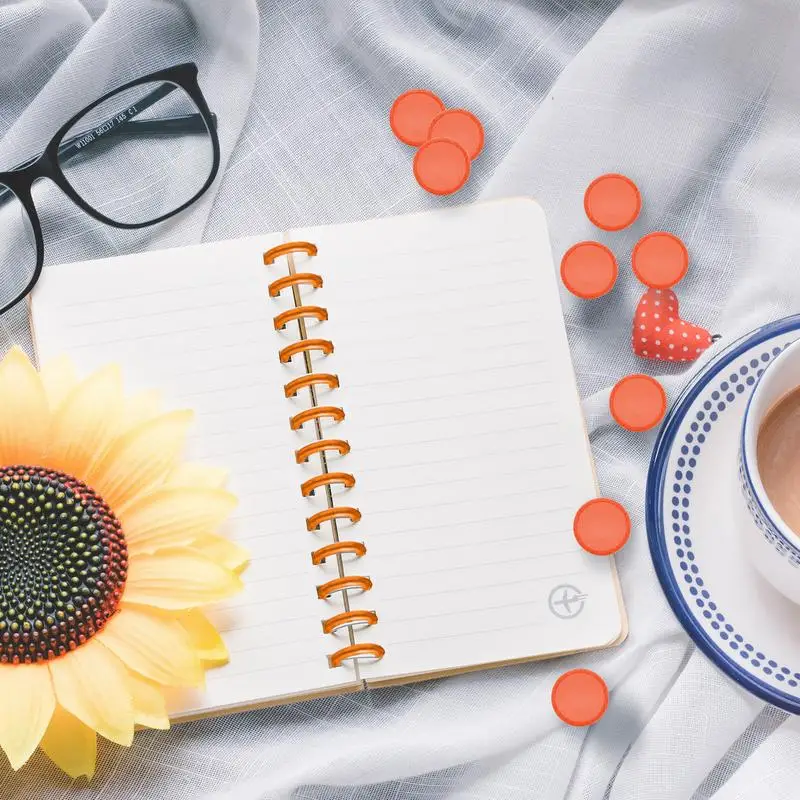 Expansion Discs 24mm Disc Book Binder Rings Mushroom Hole Disc Buckle Hoop Office Book Rings For Albums Scrapbooking And Crafts