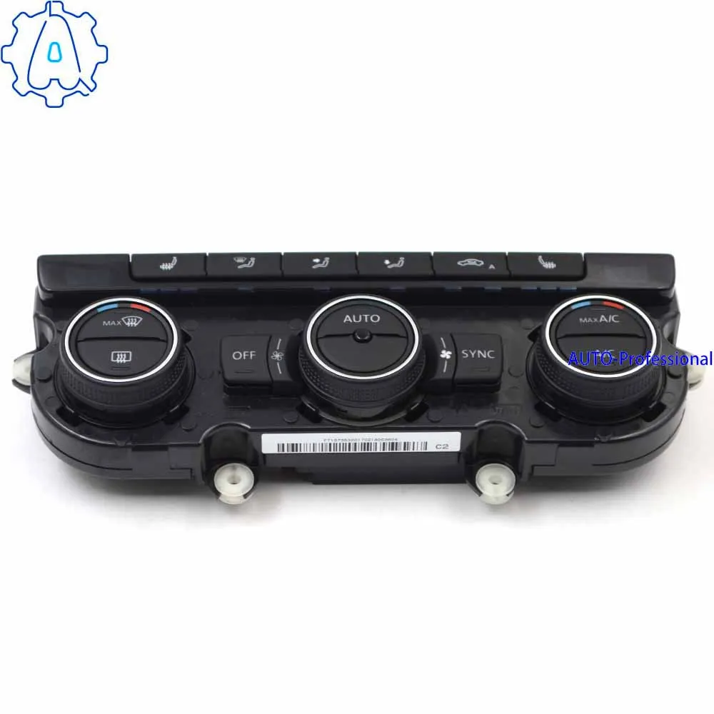 Unidad de control de panel de aire acondicionado automático para Passat B7 CC Tiguan Golf 6 35D 907 044 35D907044 ABCDEF, Original, nuevo