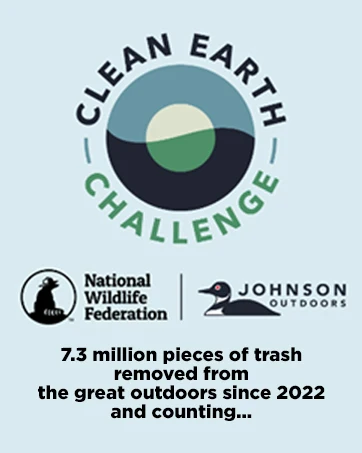 johnson outdoors and national wildlife federation clean earth challenge