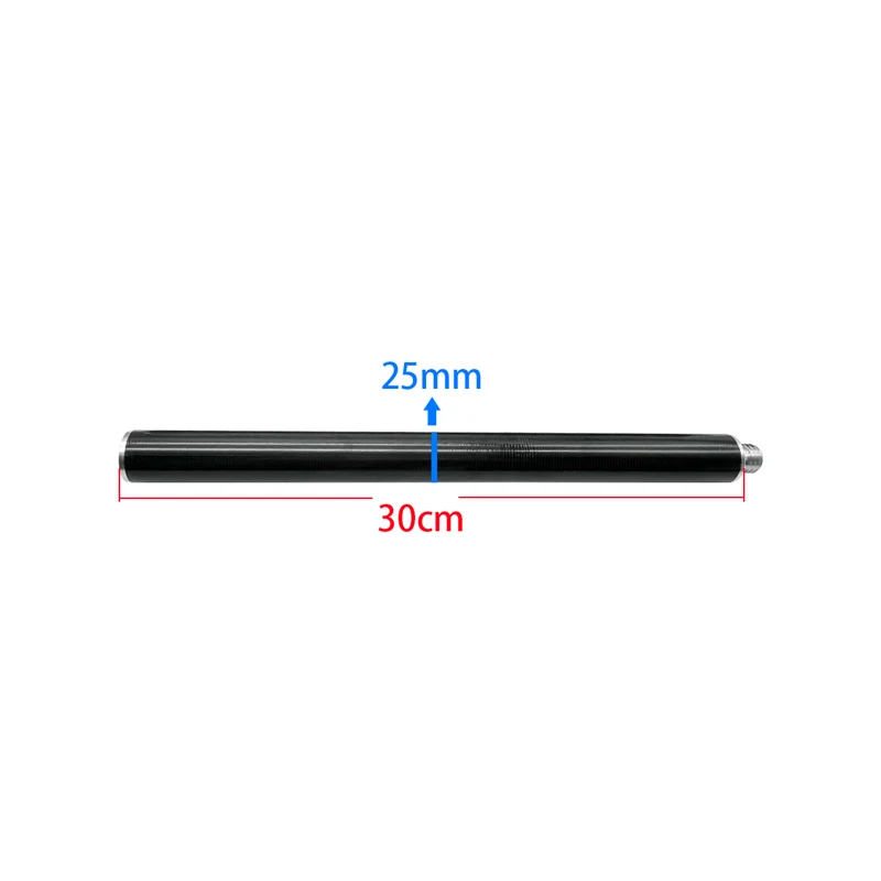 2PCS 30CM Carbon Fiber Pole Prism Antenna Extend Section Pole surveying pole GPS Extension Rod Diameter 25mm 5/8 x 11 thread