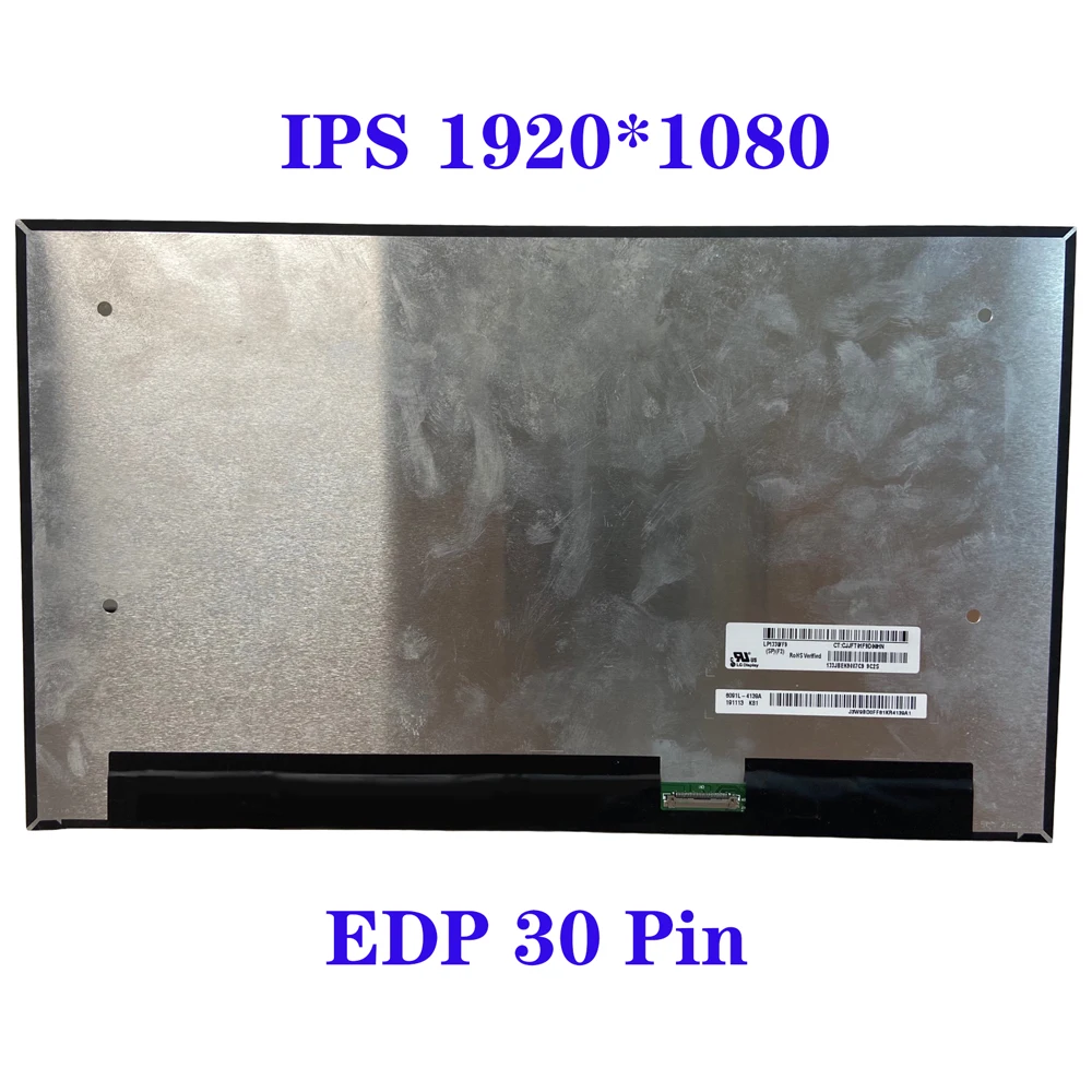 

LP133WF9-SPF2 SPF1 For LP133WF9-SPC1 N133HCE-GT3 G62 G63 N133HCG-GF3 G52 EDP 30 Pins Laptop LCD Screen 1920*1080 IPS