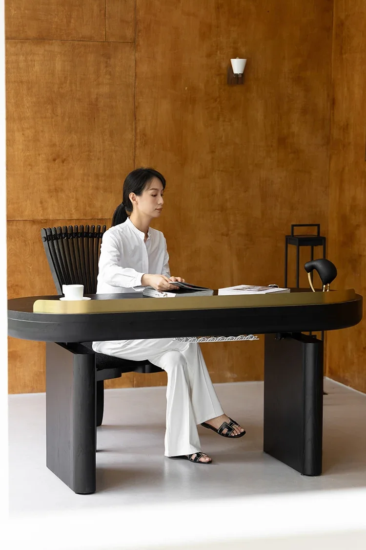 

Умный учебный стол с рисунком горного дуба, подъемный стол, современный простой легкий роскошный компьютерный стол