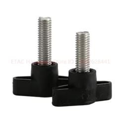 Z-Shaped Thumb Screw Stainless Steel M4 M5 M6 M8 Handle Screw Hand Knob Adjustable Butterfly Shape Wing Screws for Camera Phone