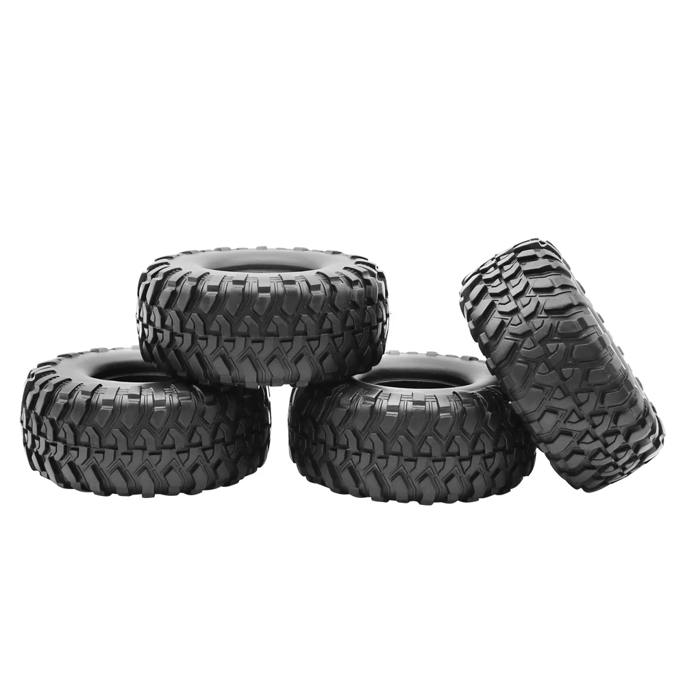 Gomma 1.9 pollici gomma rocce pneumatici/pneumatici ruota 118*50MM per 1:10 RC Crawler Car Axial SCX10 III AXI03006 TRX4 Yk4102