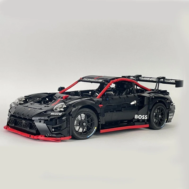 3511pcs MOC Sports Coupe GT3 R Technical Vehicle Engineering Model Building Blocks Advanced Build Pack Premium Craft Toy Gift