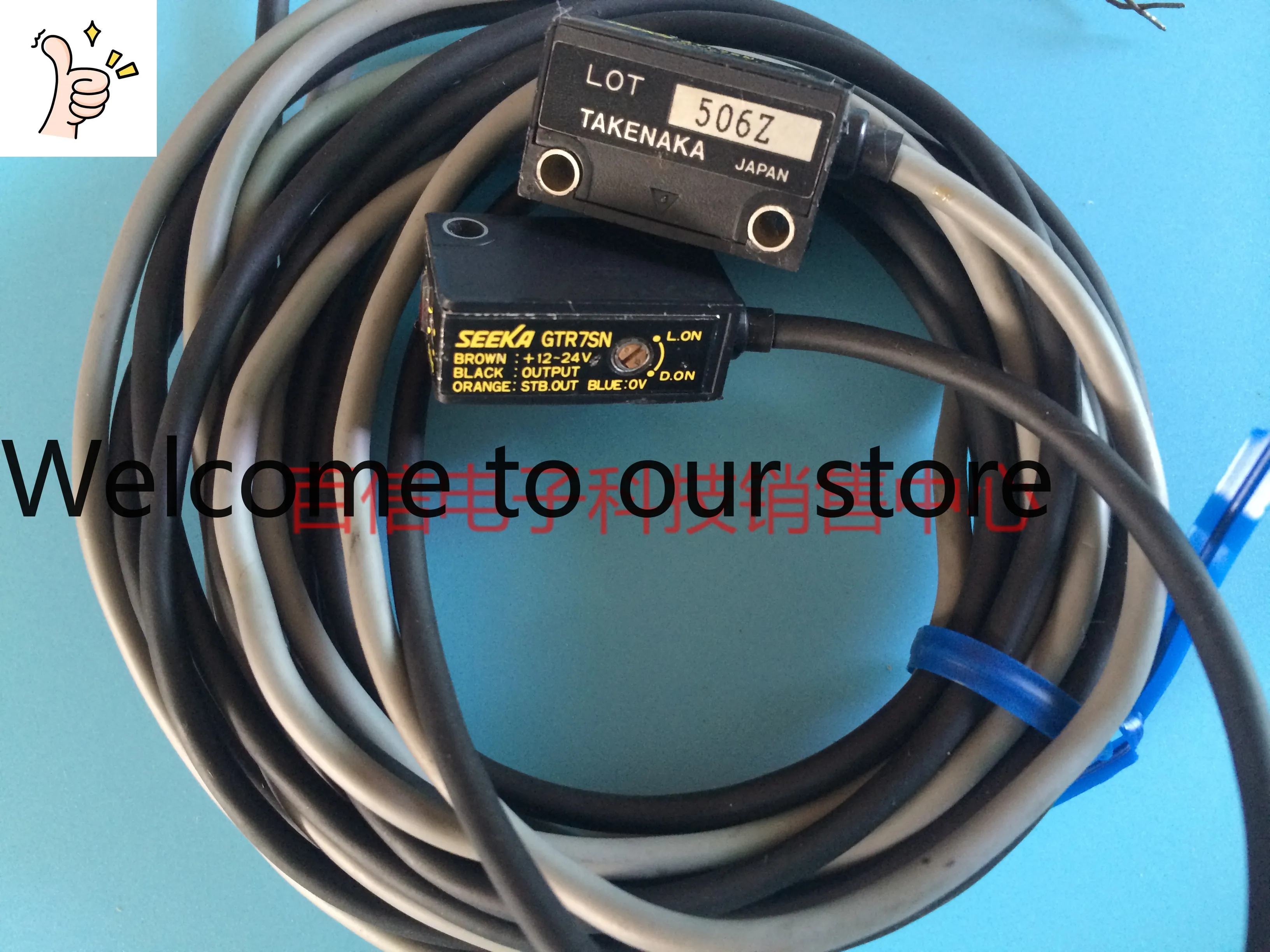 2026 Sold Takenaka TAKEX Sensor GT7SN GTR7SN + GTL7SN Radiation Photoelectric Switch