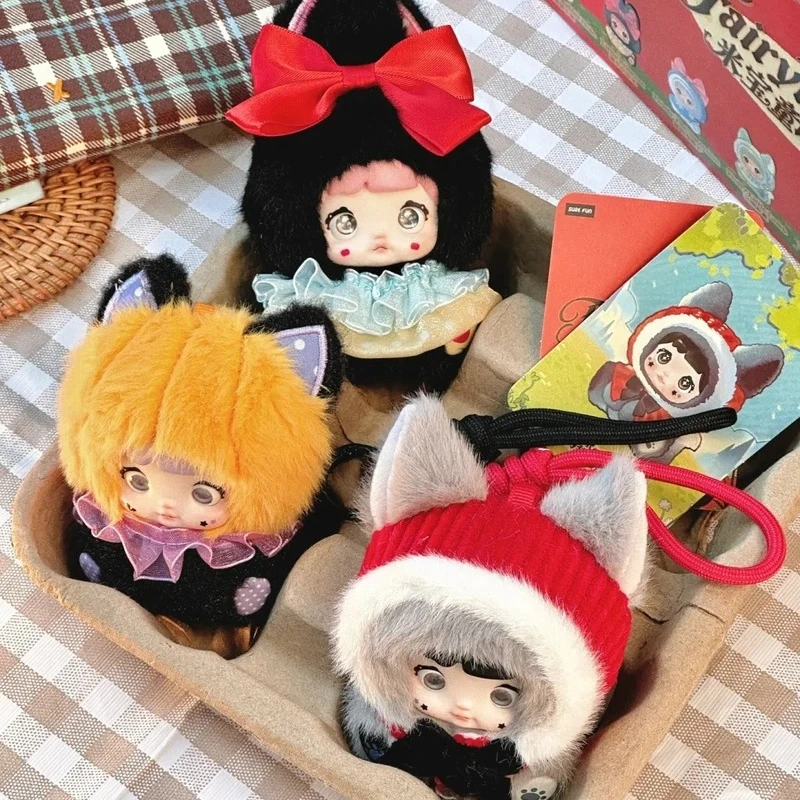 

Nommi Mibao Fairytale Town Series, плюшевые игрушечные фигурки с подвеской, слепая коробка, модные декоративные подарки, уникальные украшения для дома