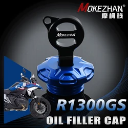 Motorcycles Anti theft Engine Oil Filler Cap Cover Accessories For BMW R1300GS R 1300 GS GS1300 R 1300GS Adventure 2023 2024+