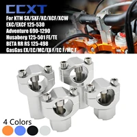 Barra elevadora de manillar CNC para motocicleta, montaje de abrazadera para KTM SXF XC XCF XCW SX EXC EXCF 125-530 Adventure 1290 1190 1090 890 790 690