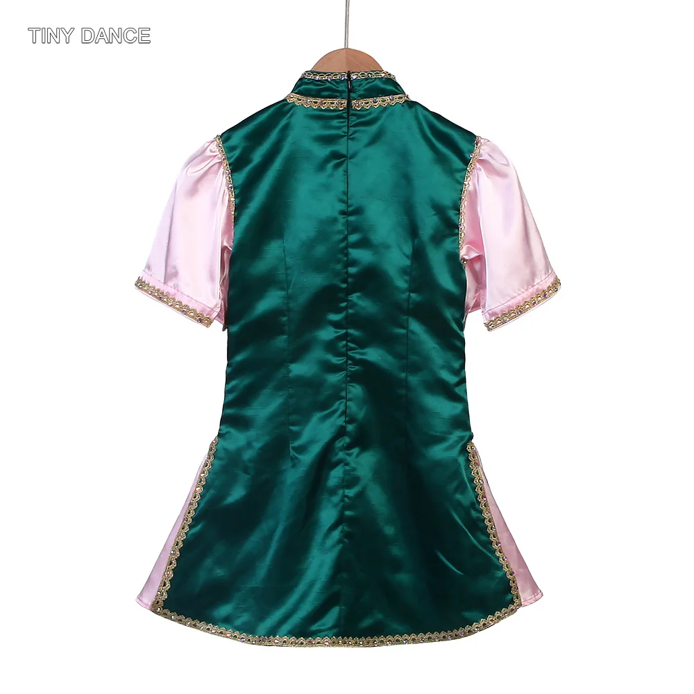 Short Sleeves Professional Ballet Dance Dress for Child and Adult Customized Costume Ballerina Clothes B26682