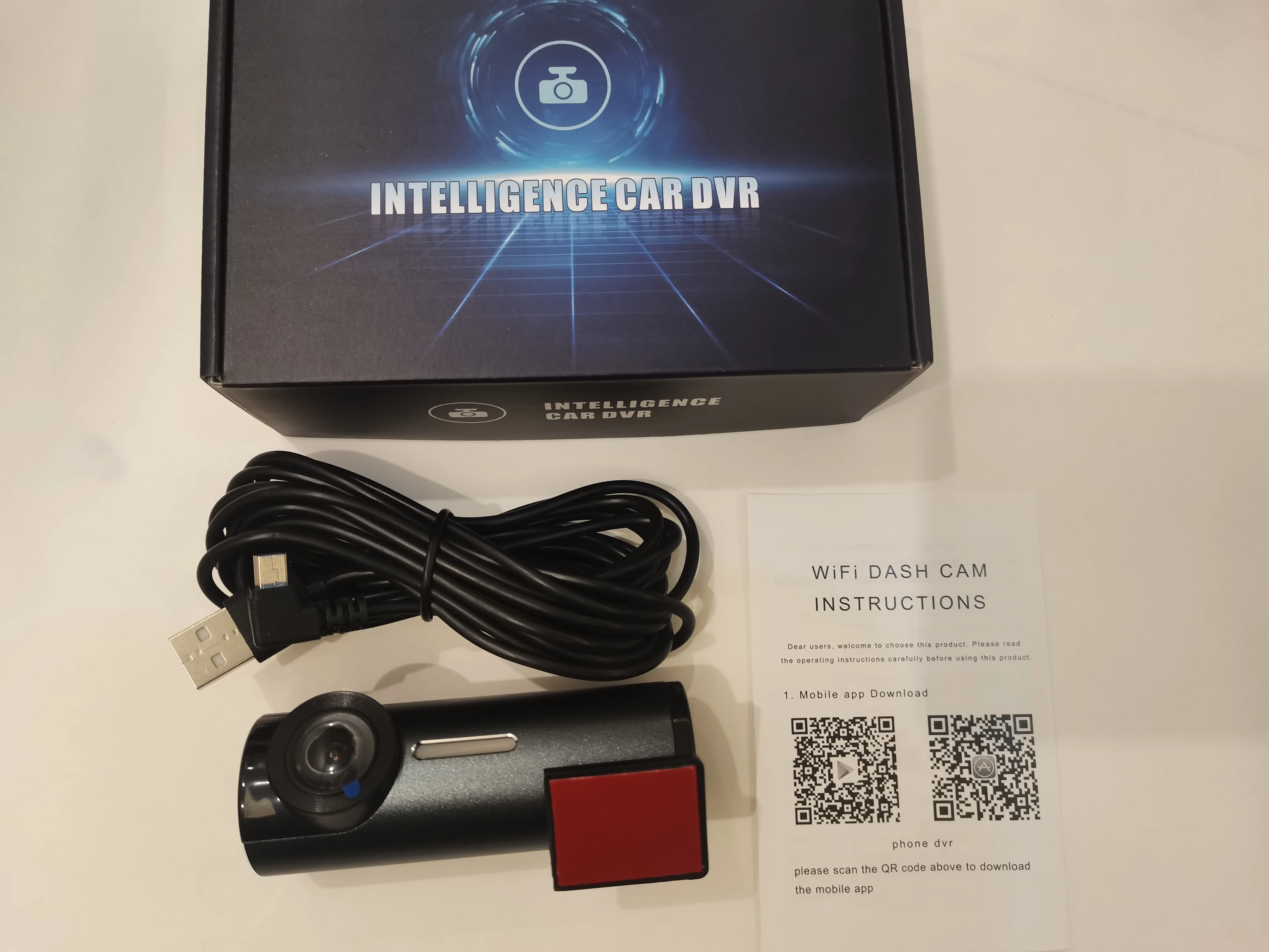 USB Wifi 1080P Dash cam for Car DVR Black Box 1080P 360 Degree Dash Cam APP Control Video DashCam Car Camera Driving Recorder