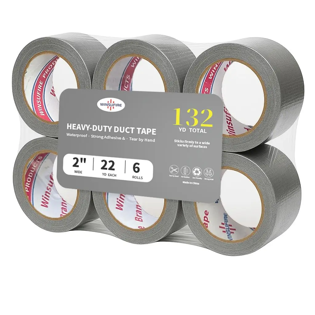 

Duct Tape Heavy Duty, Heavy Object Packaging, and Home Repairing,Strong Adhesive Duct Tape for Indoor Outdoor Repairs, 2