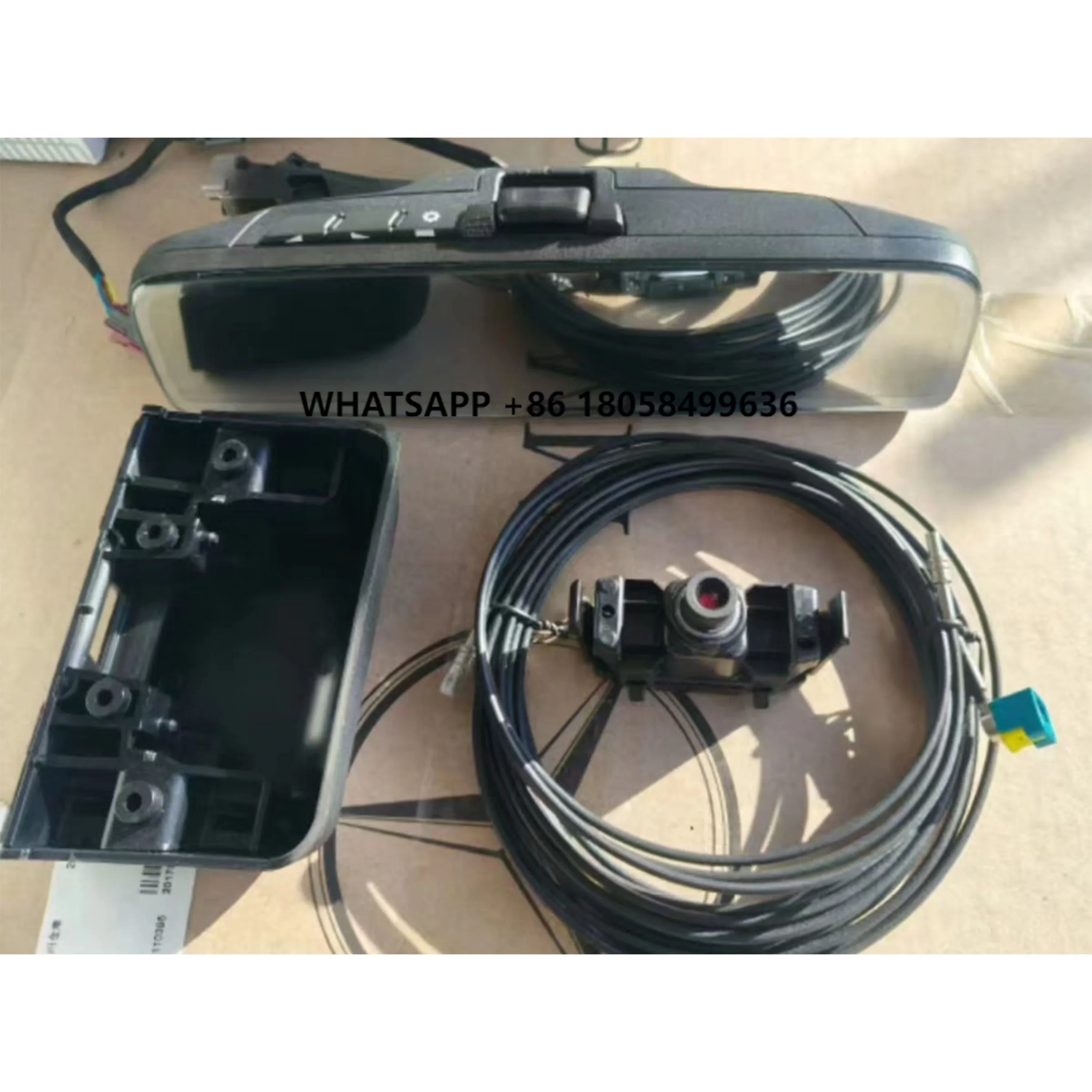 Suitable for Mercedes Benz G-Class Accessories G500 G63 Streaming Media Indoor Mirror High-end Rearview Mirror