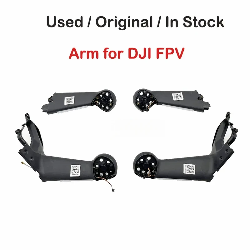 Original Arm for DJI FPV Front/Rear Left/Right  Arm Shell with LED Cable ( in good condition)