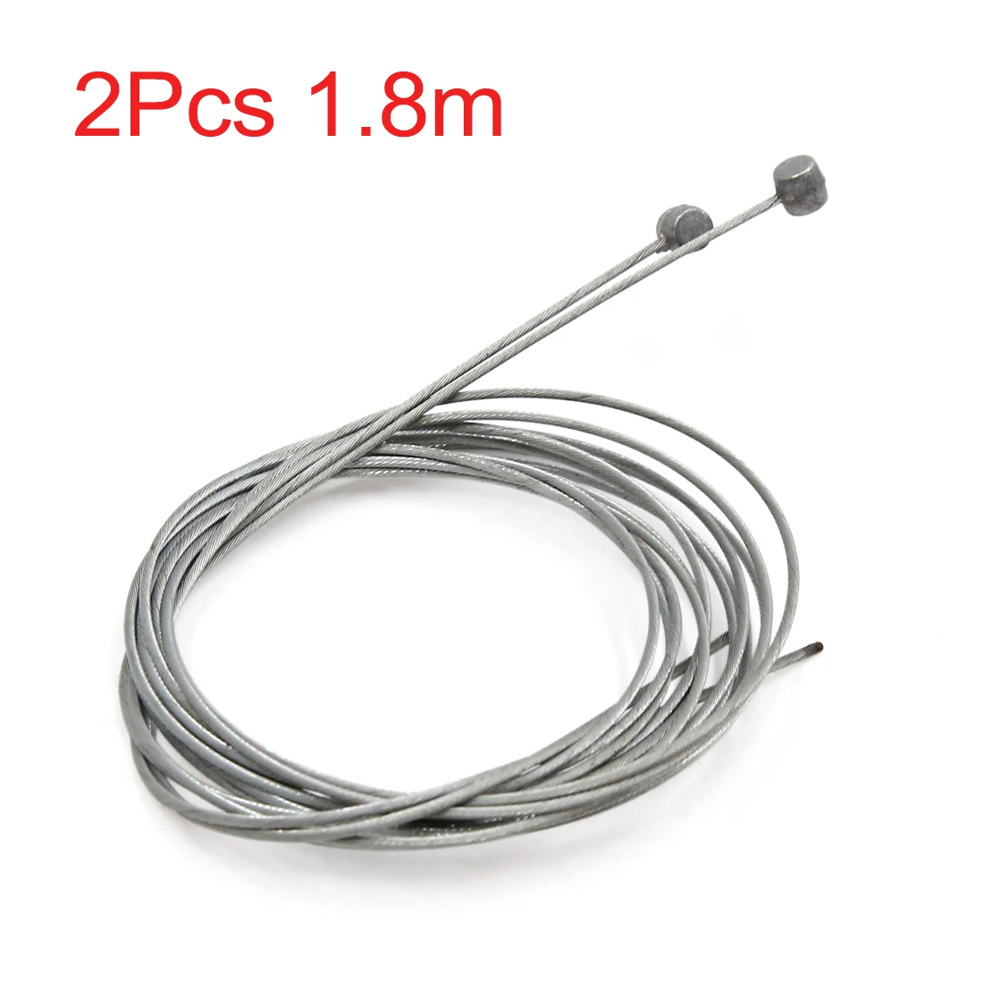 X Autohaux 2/5/6/10 Pcs 1.2M 1.8M 2M Length 1.6mm Dia Clutch Cable Steel Flexible Throttle Clutch Cable Wire for Motorcycle