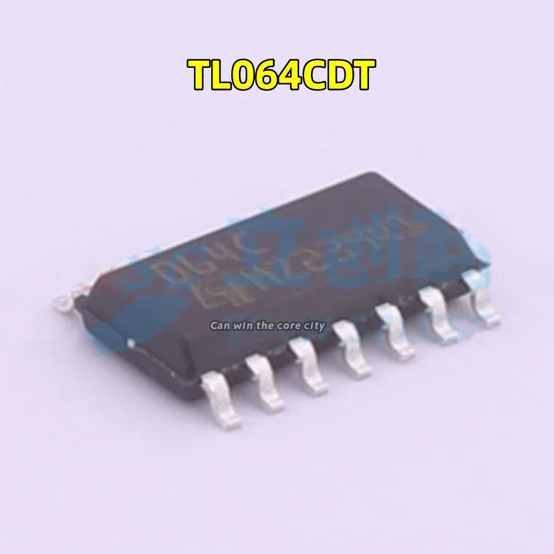 1-100 PCS/LOT New original patch TL064CDT screen print 064 CSOP-14 four JFET input computing amplifier IC chip in stock