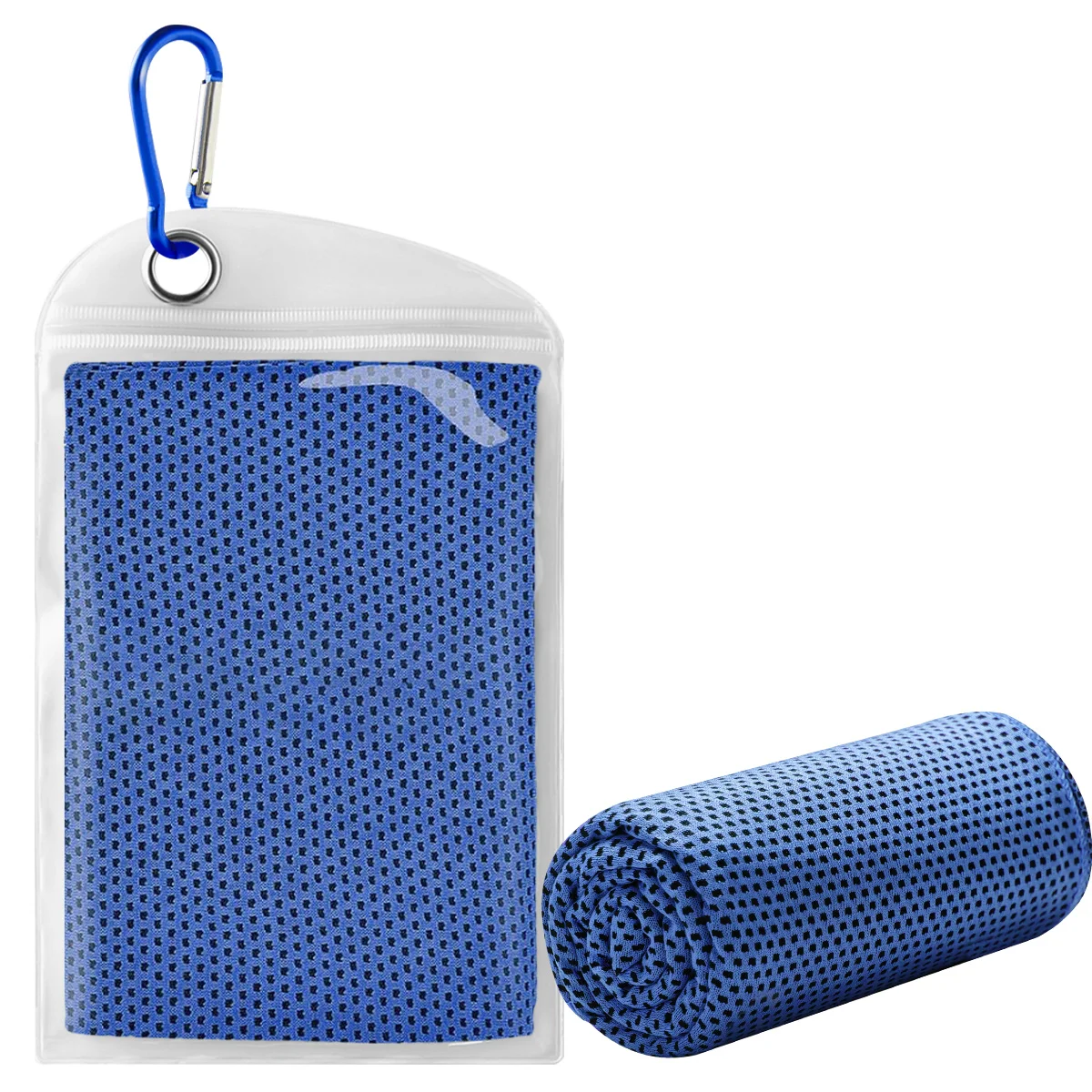 Koelende handdoek voor directe verkoeling. Ideaal voor bowling, fitness en yoga. Kan gebruikt worden als koelende nekband, hoofdband, bandana of sjaal. Blijf koel tijdens het reizen.