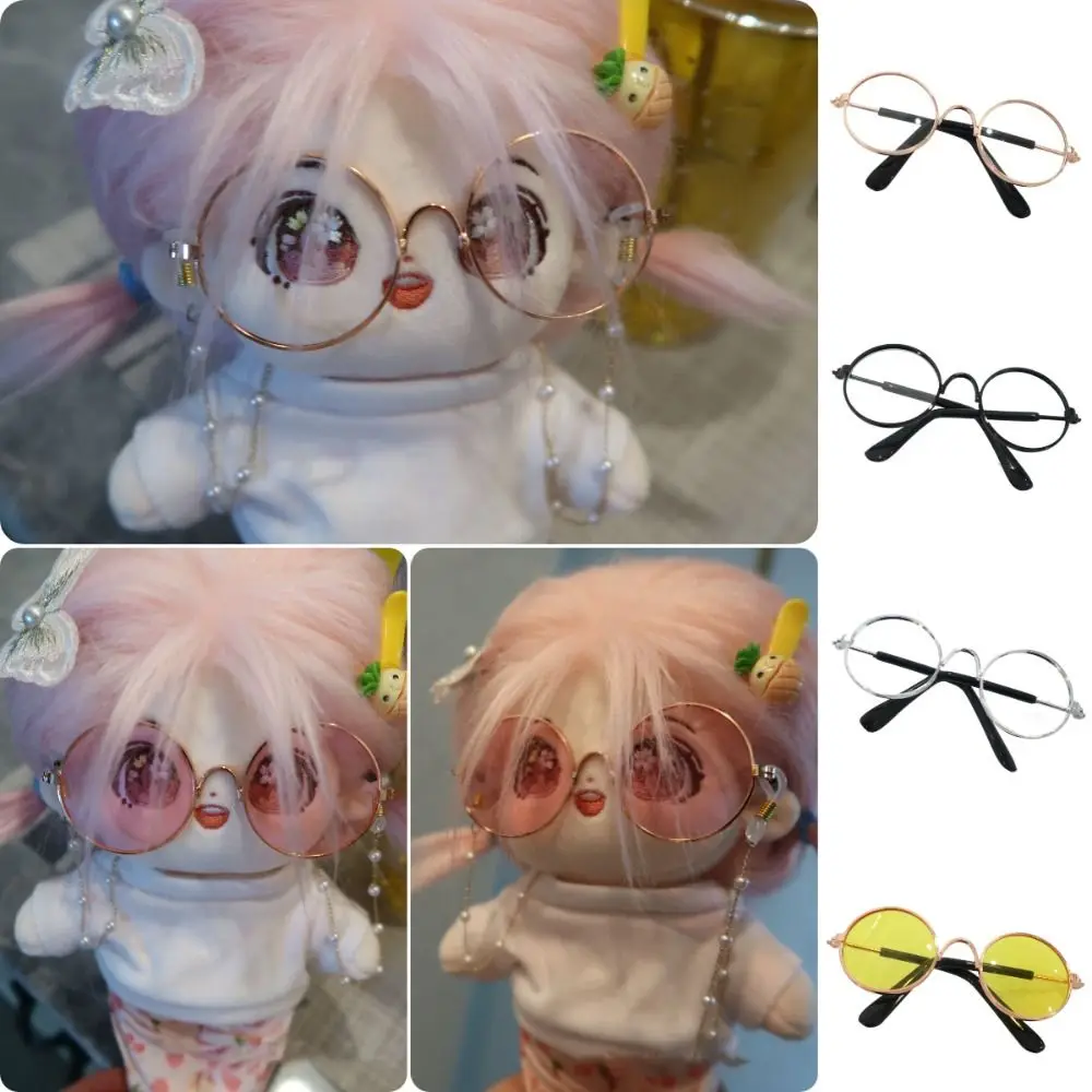 Creative 10CM 10CM Glasses Toys Replaceable Toy Decorative Glasses Multi Color Doll Accessories for 20CM Doll