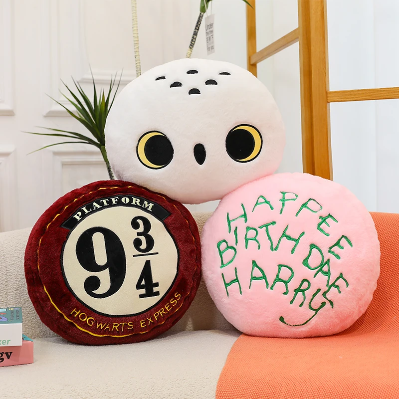 Harry Potter 40cm Hedwig pluche kussen zacht kussen kantoor ontspanning woondecoratie cadeau voor meisjes