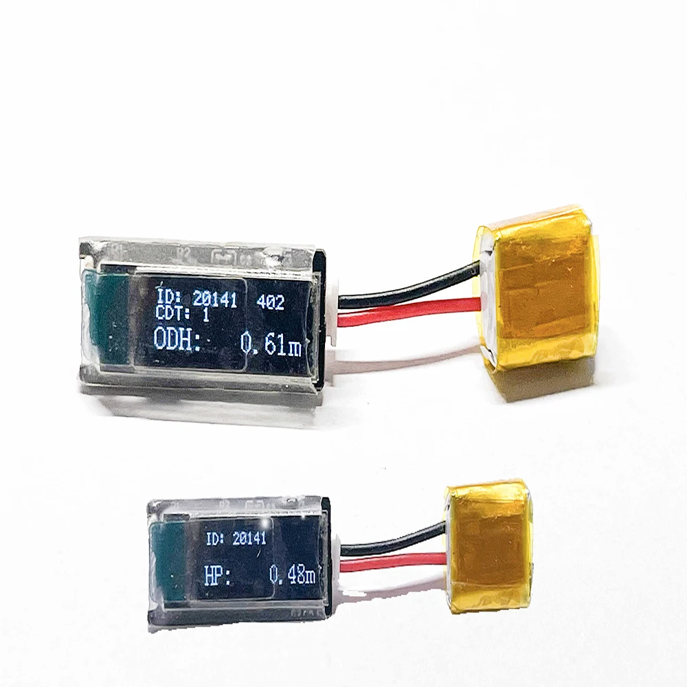 Mini Rocket Altimeter Max Height Recorder - Competition Altitude Gauge with OLED Display