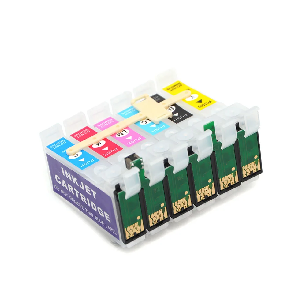 6Color 79 79XL T0791-T0796 Ciss Ink Cartridge for Epson 1400 1500W P50 PX650 PX660 PX700W PX710W PX720WD PX730WD PX800FW PX810FW