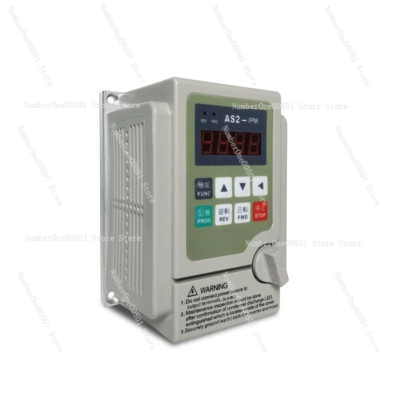 AS2-107 Inverter 220V Single Phase 0 75KW1 5KW2 2KW Industrial Motor Speed Control Equipment