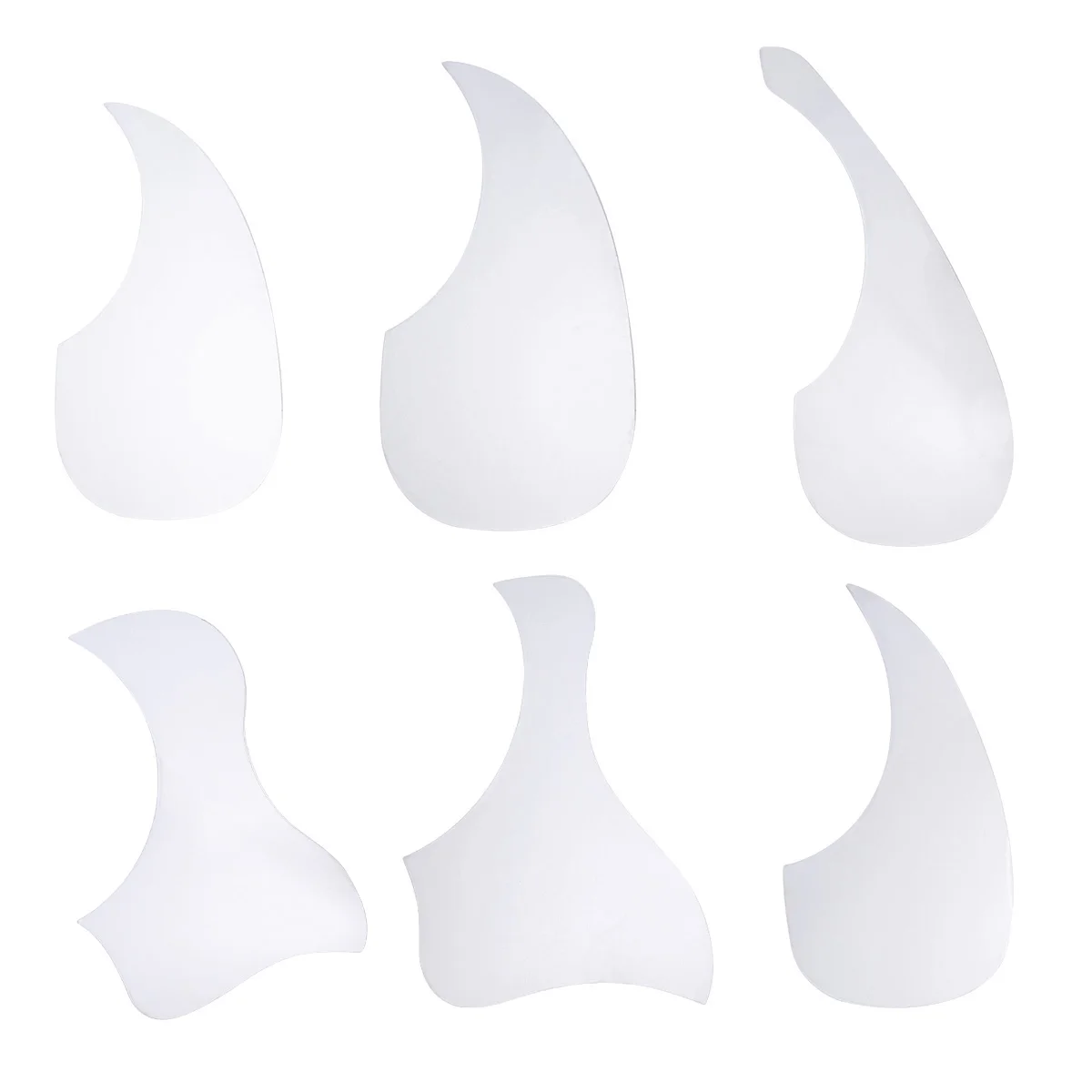 

36Inch Transparent Custom Sticker Anti Scratch Durable Plastic Protector Folk Acoustic Accessory Shield Plate Set Guitar