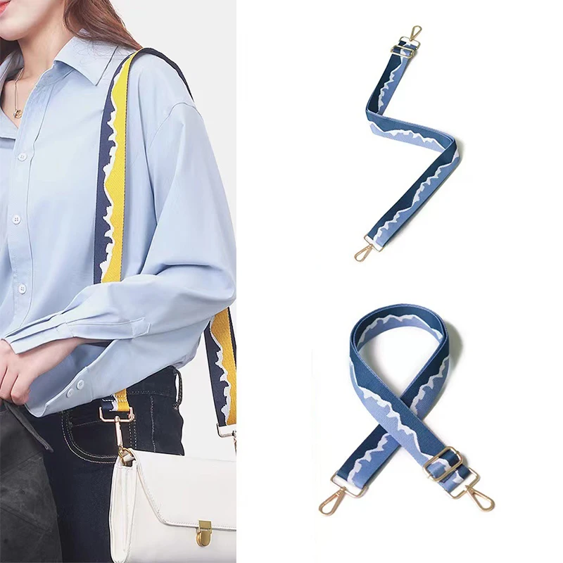 3.8cm Wide Women Bag Strap Replacement Crossbody Adjustable Handbag Purse Straps Ladies Messenger Bag Webbing Accessories
