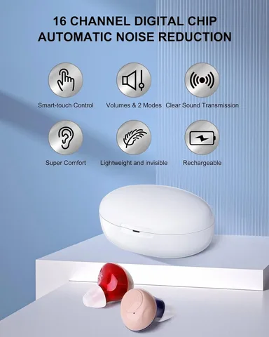 перезаряжаемый слуховой аппарат купить - №10