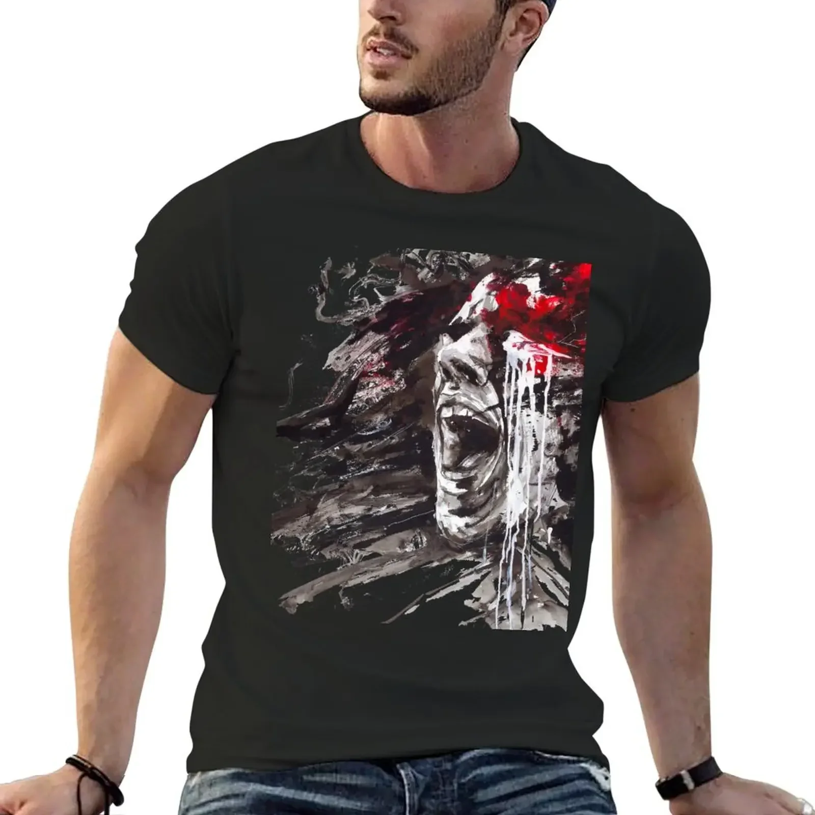 The Pain of Cluster Headache by Agnes-Cecile T-Shirt korean fashion custom shirt vintage clothes mens t shirts pack