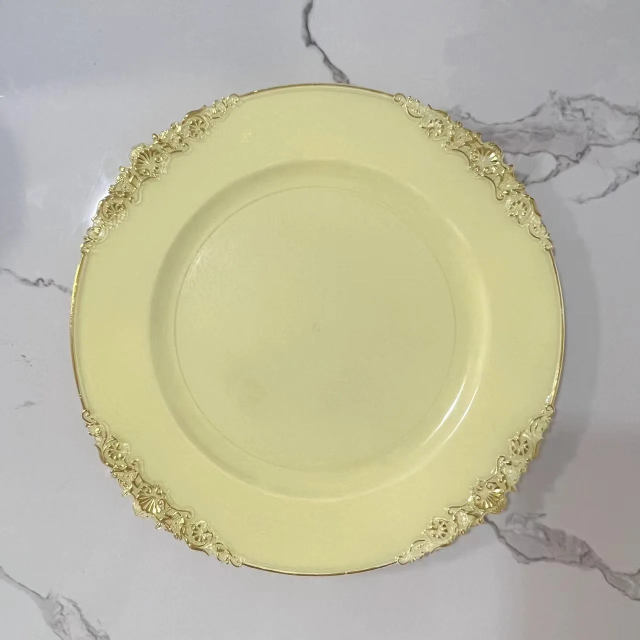 Charge Plates Ceramic Tableware Sets Wedding Festival Party Dinner Set Ceramic Plates Dinner for Wedding Decoration