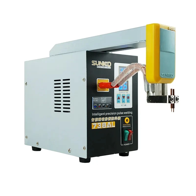 738AL 3.6KW Telescopic Arm Handheld Spot Welder New Upgrade 18650 Pulse Welding Pen for DIY Battery Pack Accessory