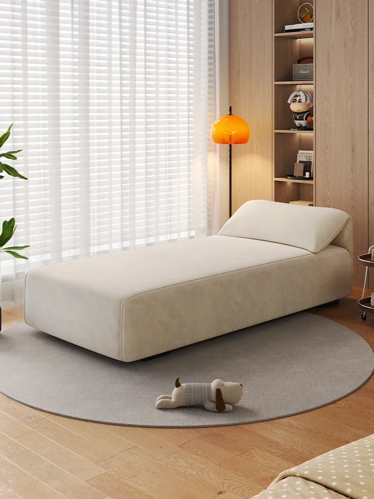Cream wind living room elephant ears concubine sofa recliner simple small apartment bed and breakfast hotel concubine single con