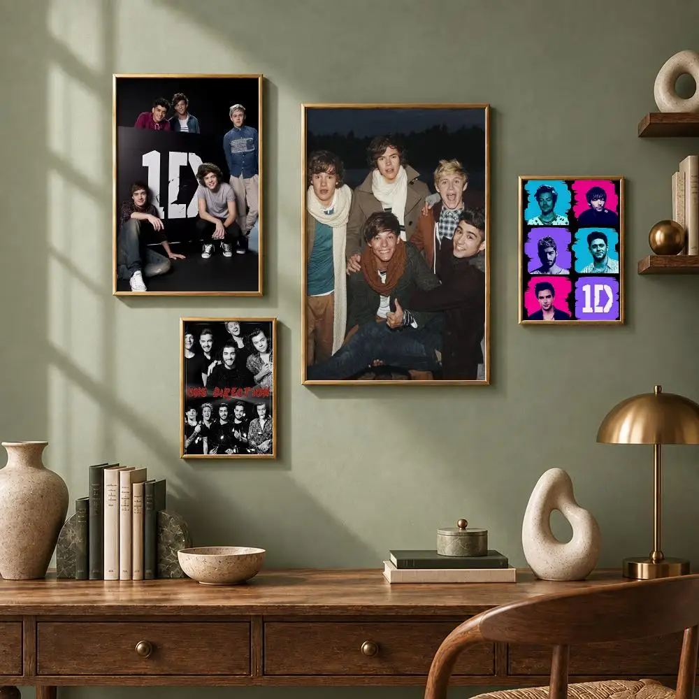 Trending Band O-One DirectionS Poster HD Self-Adhesive No Residue After Removal Ideal for All Kinds of Wall Decor