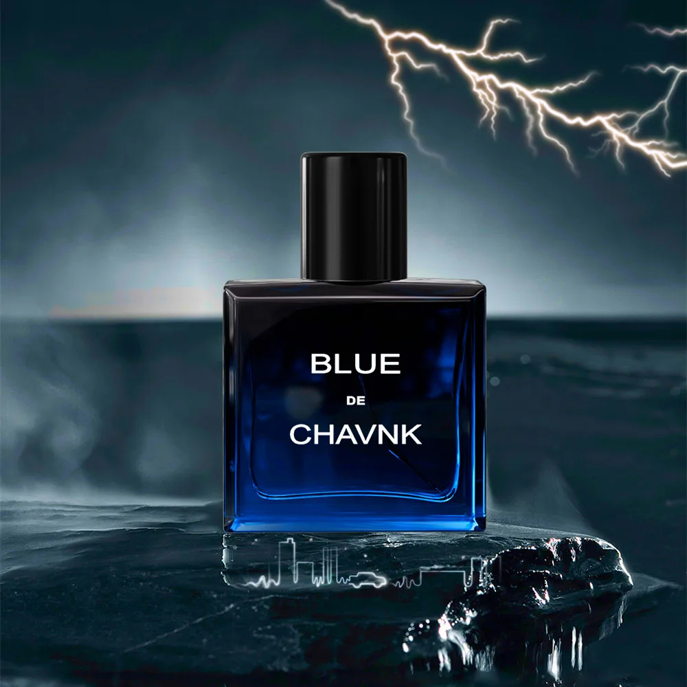 50ml คลาสสิกสีฟ้า DE CHAVNK EAU DE PARFUM น้ําหอมฟีโรโมน Azure น้ําหอมสเปรย์สําหรับสุภาพบุรุษดึงดูดผู้หญิง