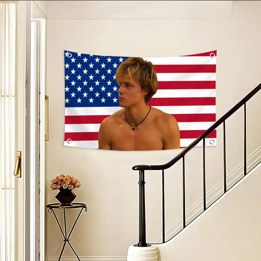 Rudy P-pankow Hot Actor Flags Flags Custom Camping Outdoor Garden Room Decor Backdrops Wall Art Family Gifts