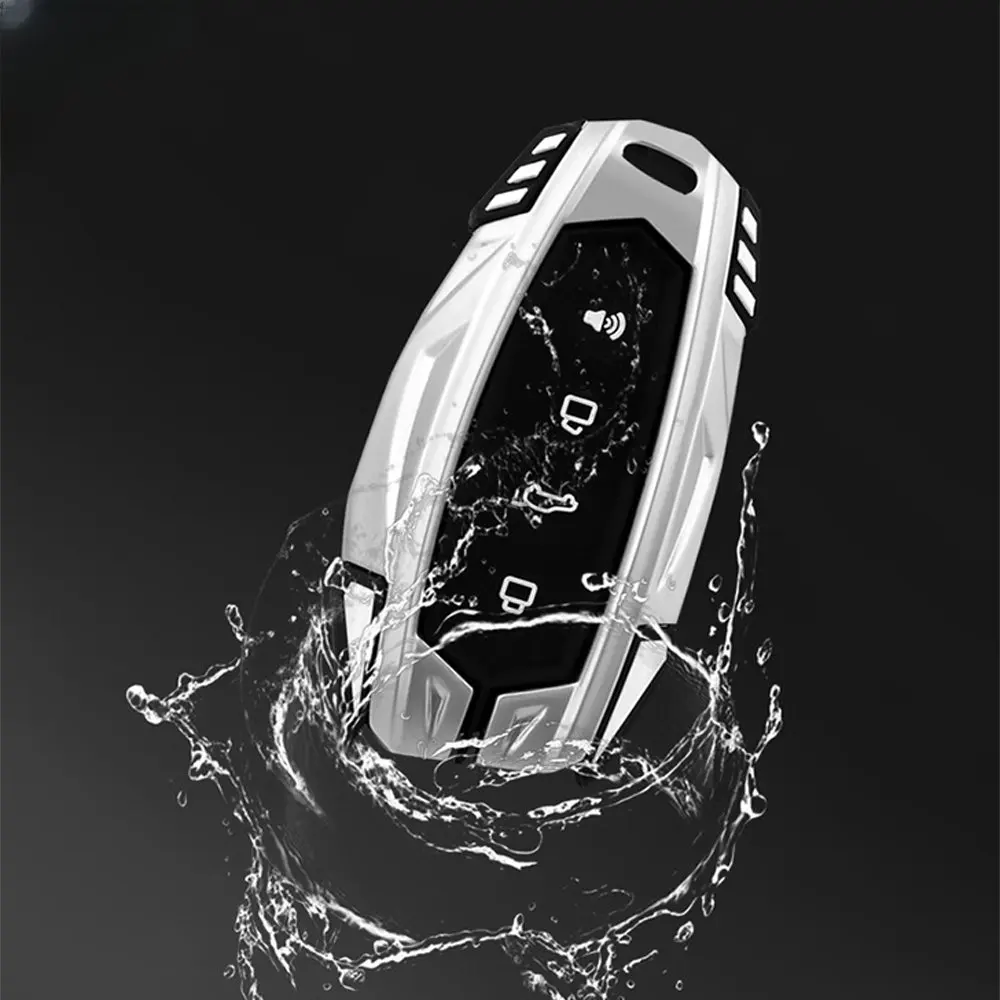 Car Upgrade For Haval H9 2024 2025 Kirsite Car Remote Control Key Case Cover Shell Keychain Garnish Trim