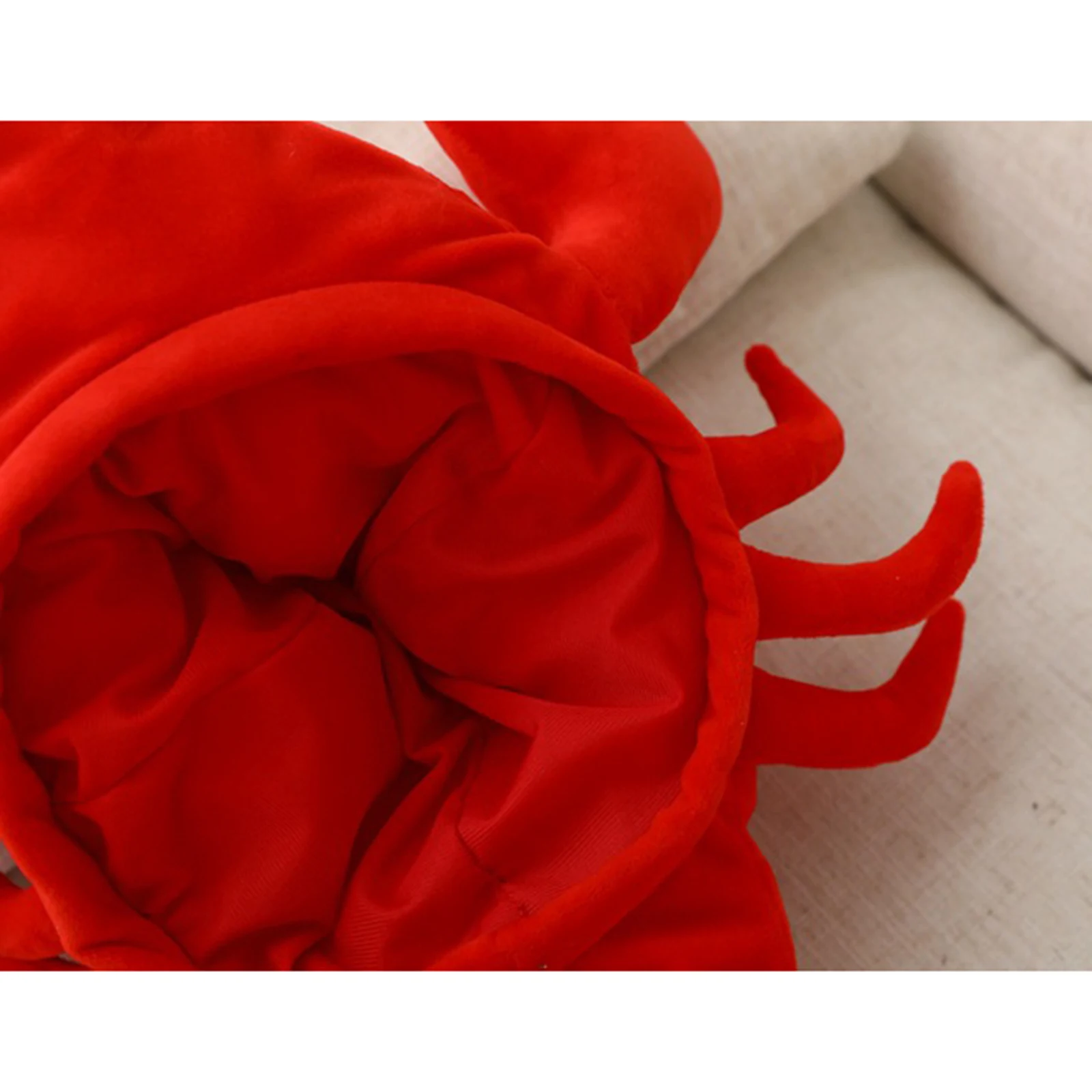 yotijar-gorro de langosta, disfraz de Cosplay, gorro de felpa para Halloween, fotografía