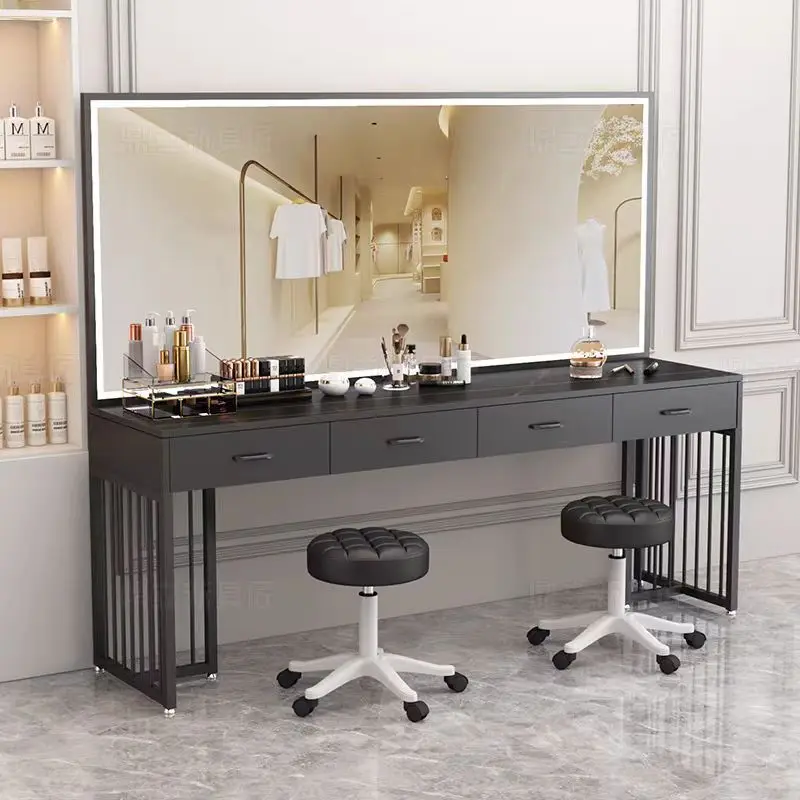 Special for the dressing table of the studio with lights wedding dress shop and beauty salon.