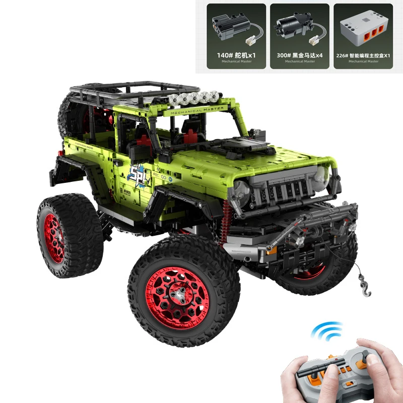 IN STOCK MOC Technical 1:6 Remote Control Off-road Vehicle Building Blocks Bricks Assembling Model Toys for Children Gift Set