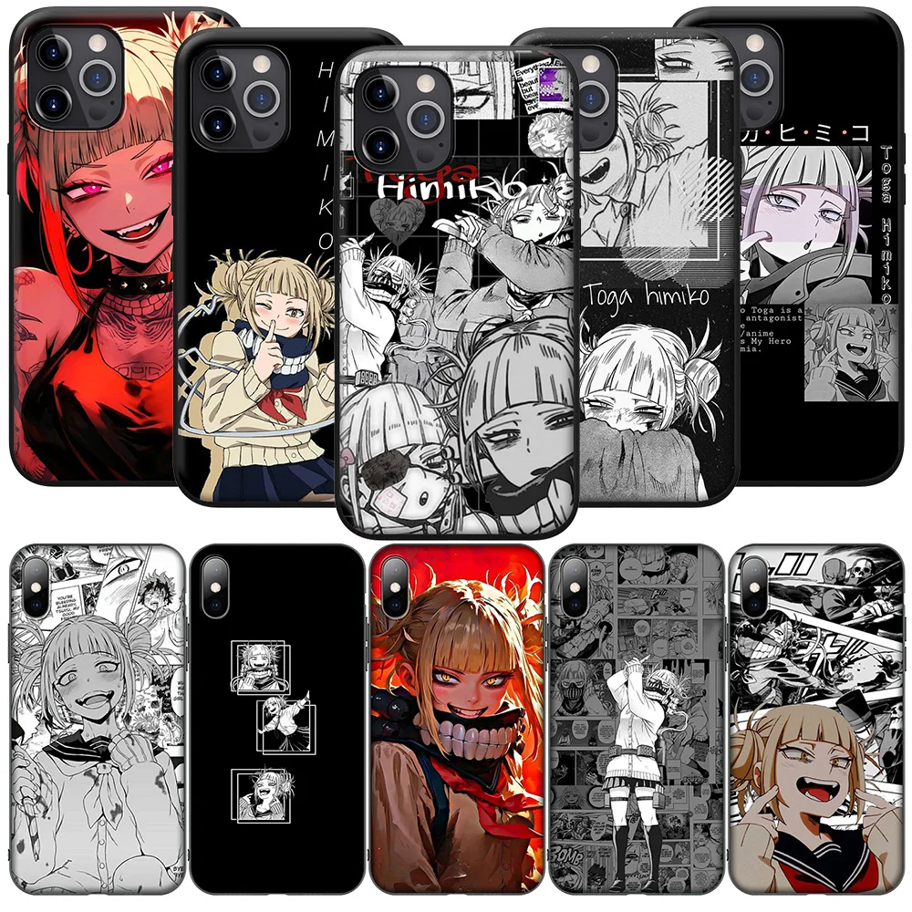 SA15 Anime Himiko Toga Soft Case for Realme C20A C20 C21 C21Y C25 C25S C25Y C30 C31 C33 C11 C12 C15 Narzo 20 50i X2 XT Pro