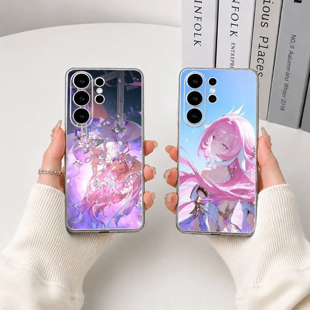 Honkai Star Rail Cyrene-e  Clear Phone Case for Samsung S25, S24, S21, FE, S22, S23, S30, Ultra, S20, Plus, Lite