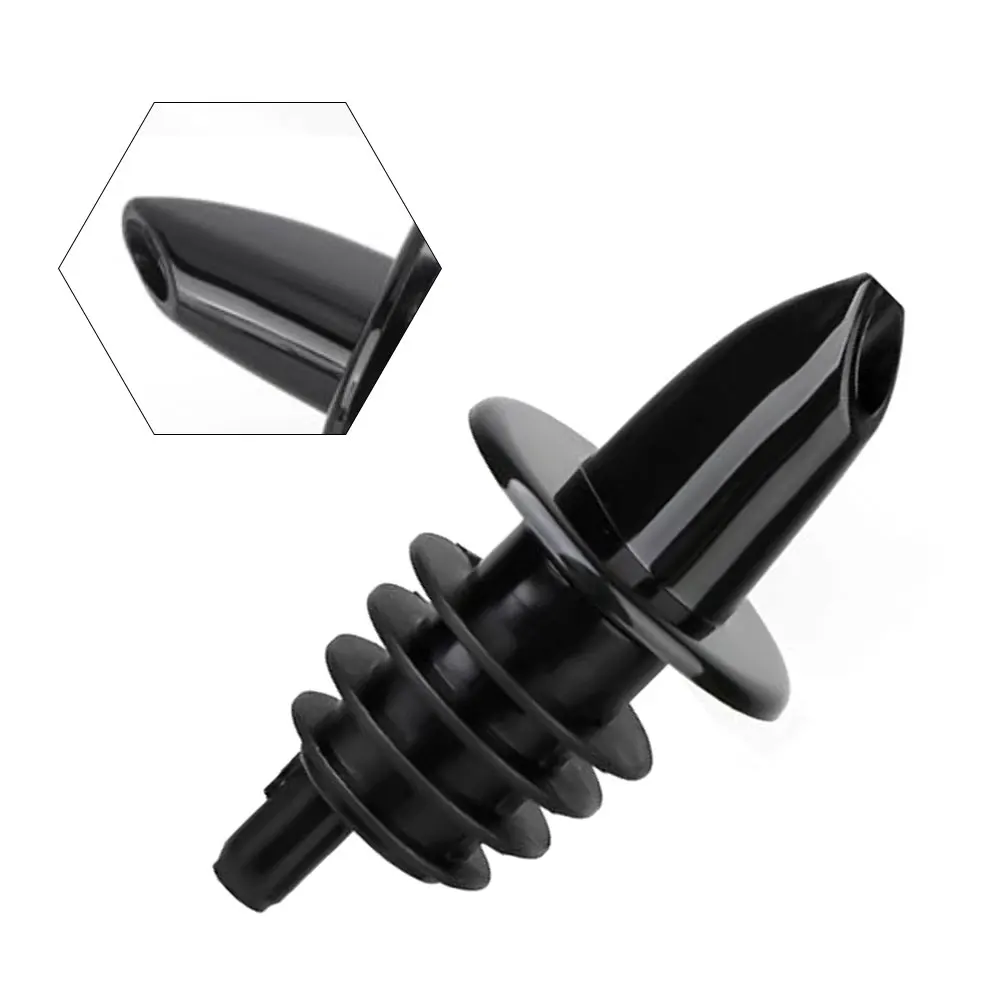 Bar Pourer Olive Oil Pourer Compact Size Reusable Plastic Construction Smooth Pour Spout Versatile Drink Pourer Set