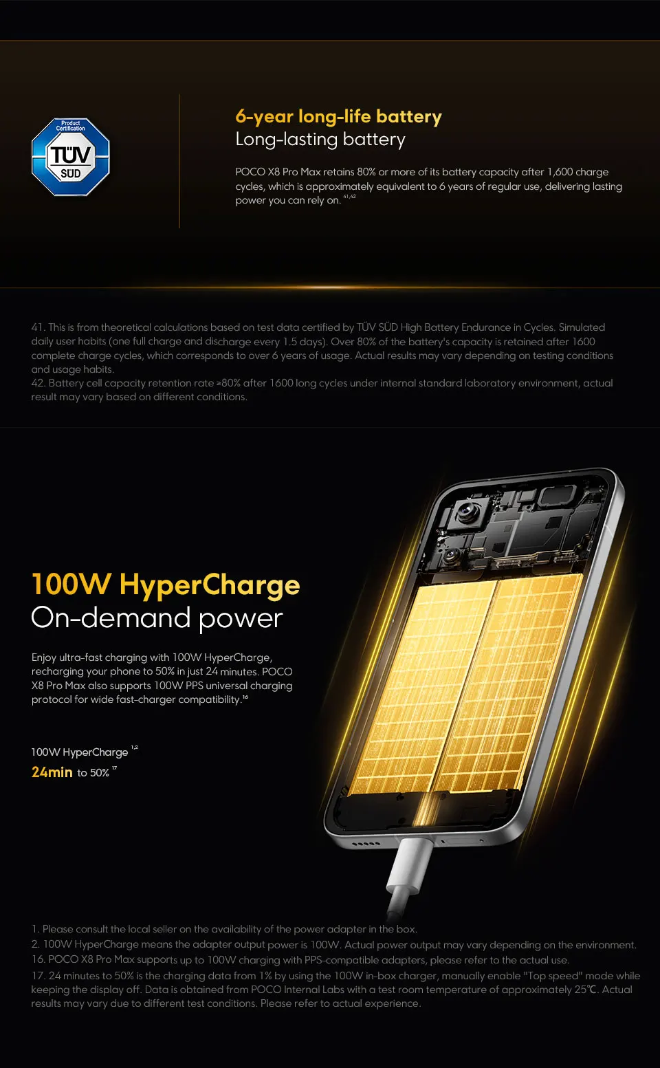 POCO X8 Pro Max 5G Smartphone Global Version 8500mAh battery 6.83'' 1.5K 120Hz Ultra-Bright AMOLED Display Dimensity 9500s NFC