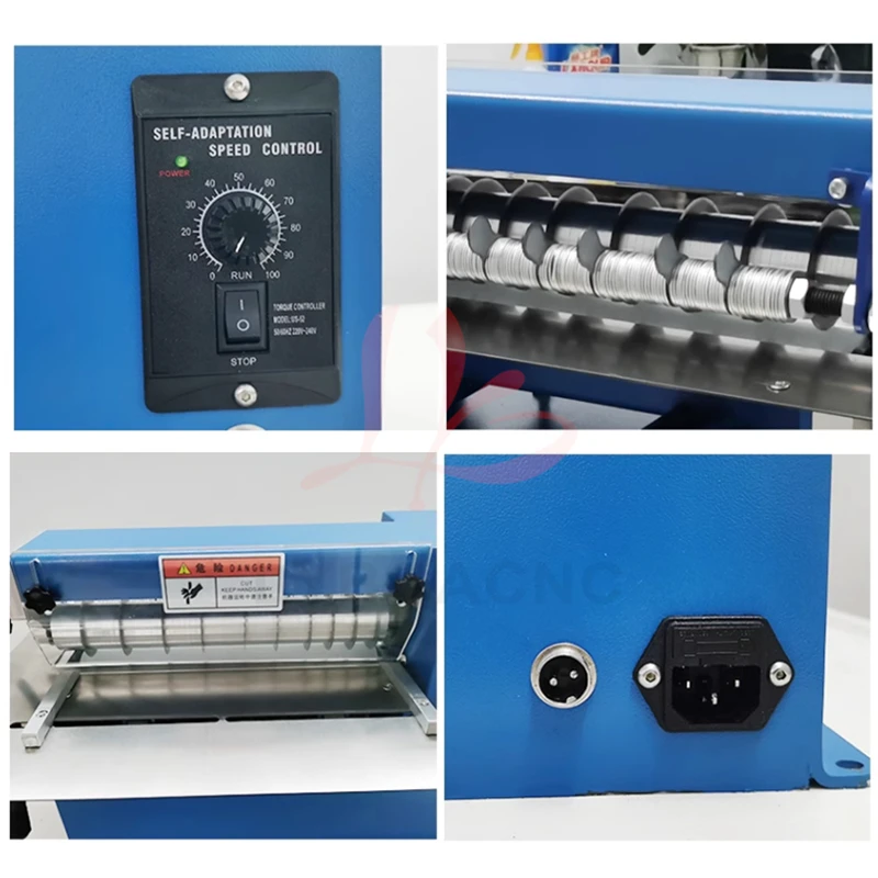 Multi-Purpose Belt Leather Cutting Machine 12 Inch 300MM Cutting Width Rubber Fabric Slitting Machine Shoe Bags Slicing Tool