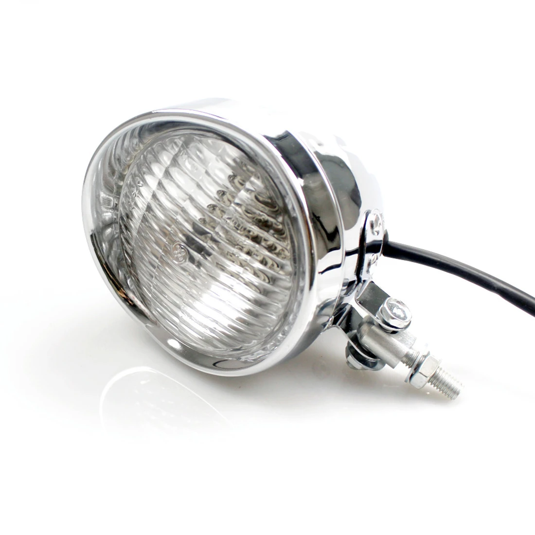Chrome Motorcycle High Low Beam Head Light Universal Headlight Lamp For Harley Honda Suzuki Kawasaki Chopper Touring