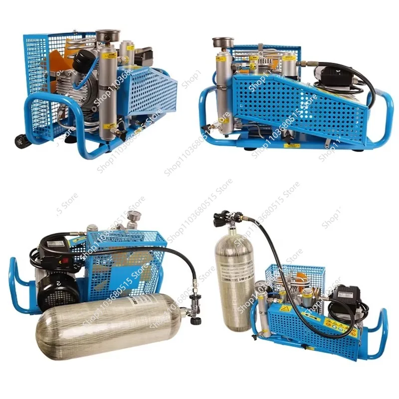 300Bar 4500Psi PCP Air Compressor 100L/min High Pressure Diving Air Pump For 0-12L Scuba Tank Filling