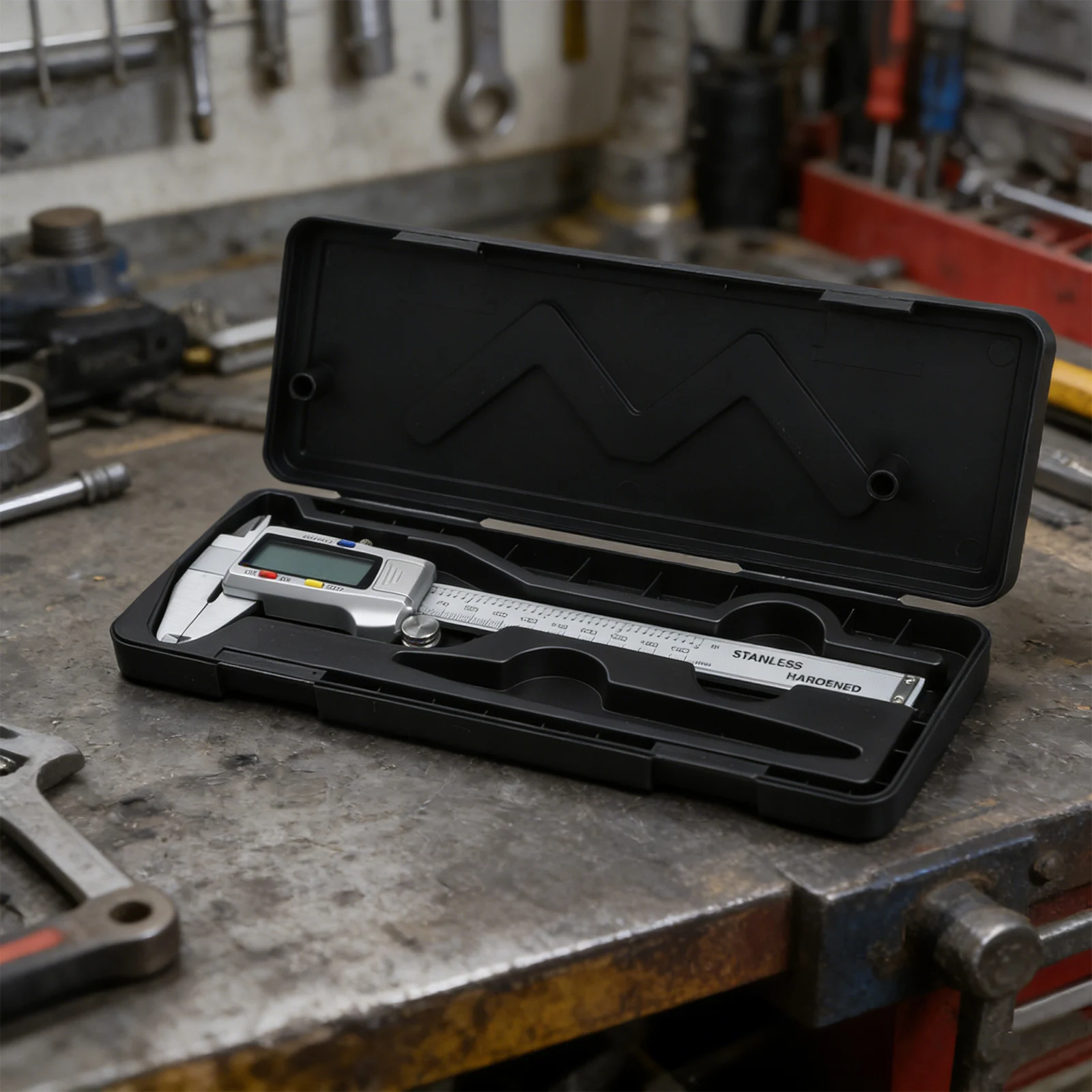 1pc デジタルノギス 0-6 インチ 0-150 ミリメー - Digital Caliper 150Mm Stainless Steel のレビューと価格